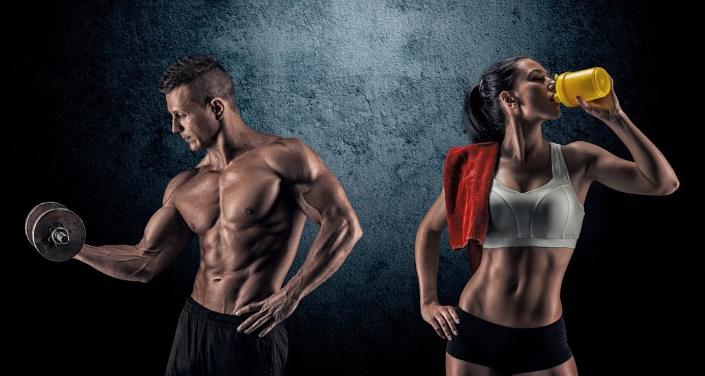 fitness man and woman